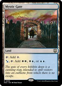 Mystic Gate (Ripple Foil) (359) [Modern Horizons 3 Commander]