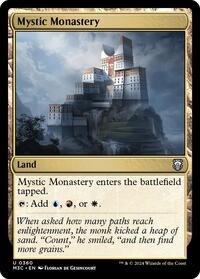 Mystic Monastery (Ripple Foil) (360) [Modern Horizons 3 Commander]