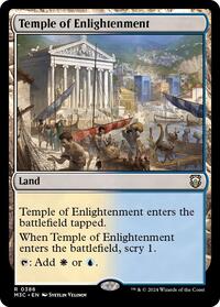 Temple of Enlightenment (Ripple Foil) (386) [Modern Horizons 3 Commander]