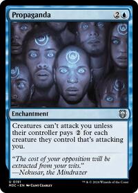 Propaganda (Ripple Foil) (191) [Modern Horizons 3 Commander]