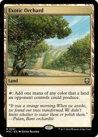 Exotic Orchard (Ripple Foil) (341) [Modern Horizons 3 Commander]