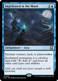 Imprisoned in the Moon (Ripple Foil) (188) [Modern Horizons 3 Commander]