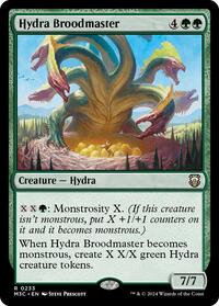 Hydra Broodmaster (Ripple Foil) (233) [Modern Horizons 3 Commander]