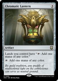 Chromatic Lantern (Ripple Foil) (285) [Modern Horizons 3 Commander]
