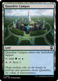 Quandrix Campus (Ripple Foil) (366) [Modern Horizons 3 Commander]