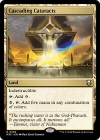 Cascading Cataracts (Ripple Foil) (326) [Modern Horizons 3 Commander]