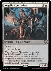 Angelic Aberration (Ripple Foil) (39) [Modern Horizons 3 Commander]