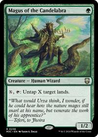 Magus of the Candelabra (Ripple Foil) (236) [Modern Horizons 3 Commander]