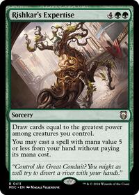Rishkar's Expertise (Ripple Foil) (411) [Modern Horizons 3 Commander]