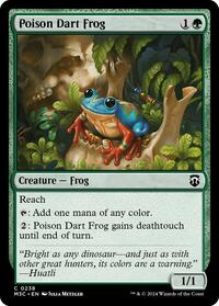 Poison Dart Frog (Ripple Foil) (238) [Modern Horizons 3 Commander]
