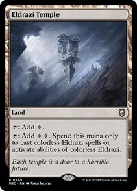 Eldrazi Temple (Ripple Foil) (339) [Modern Horizons 3 Commander]