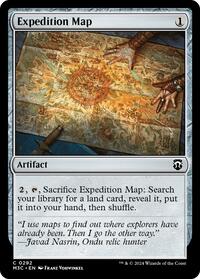 Expedition Map (Ripple Foil) (292) [Modern Horizons 3 Commander]