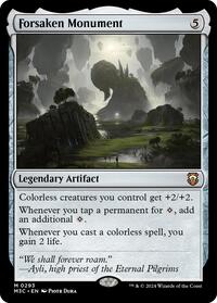 Forsaken Monument (Ripple Foil) (293) [Modern Horizons 3 Commander]