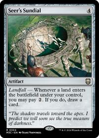 Seer's Sundial (Ripple Foil) (304) [Modern Horizons 3 Commander]