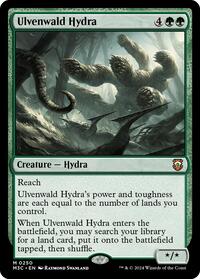 Ulvenwald Hydra (Ripple Foil) (250) [Modern Horizons 3 Commander]