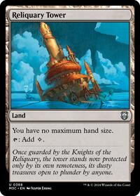 Reliquary Tower (Ripple Foil) (368) [Modern Horizons 3 Commander]