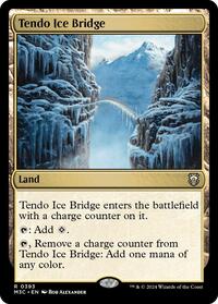 Tendo Ice Bridge (Ripple Foil) (393) [Modern Horizons 3 Commander]