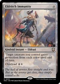 Eldritch Immunity (Ripple Foil) (33) [Modern Horizons 3 Commander]