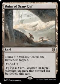 Ruins of Oran-Rief (Ripple Foil) (370) [Modern Horizons 3 Commander]