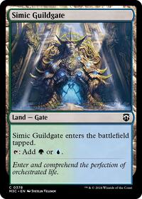 Simic Guildgate (Ripple Foil) (378) [Modern Horizons 3 Commander]
