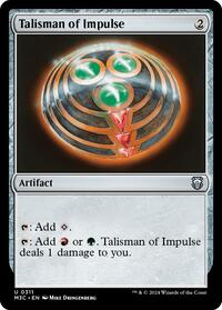 Talisman of Impulse (Ripple Foil) (311) [Modern Horizons 3 Commander]
