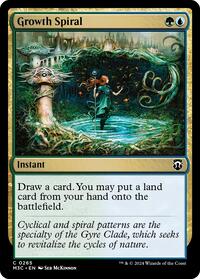 Growth Spiral (Ripple Foil) (265) [Modern Horizons 3 Commander]