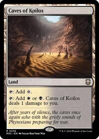 Caves of Koilos (Ripple Foil) (328) [Modern Horizons 3 Commander]
