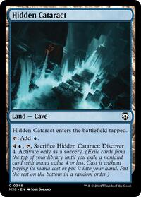 Hidden Cataract (Ripple Foil) (348) [Modern Horizons 3 Commander]
