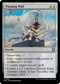 Warping Wail (Ripple Foil) (162) [Modern Horizons 3 Commander]