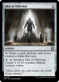 Idol of Oblivion (Ripple Foil) (297) [Modern Horizons 3 Commander]