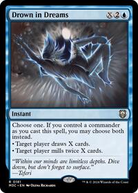 Drown in Dreams (Ripple Foil) (181) [Modern Horizons 3 Commander]