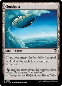 Cloudpost (Ripple Foil) (330) [Modern Horizons 3 Commander]