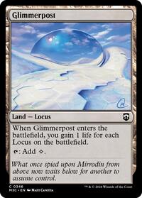 Glimmerpost (Ripple Foil) (346) [Modern Horizons 3 Commander]
