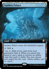 Sunken Palace (Extended Art) (Ripple Foil) (81) [Modern Horizons 3 Commander]