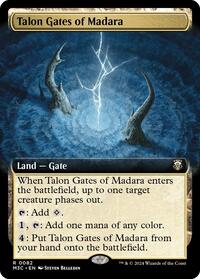 Talon Gates of Madara (Extended Art) (Ripple Foil) (82) [Modern Horizons 3 Commander]