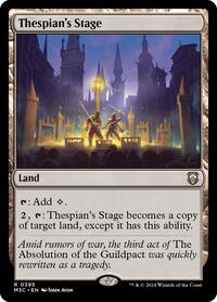 Thespian's Stage (Ripple Foil) (395) [Modern Horizons 3 Commander]