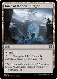 Tomb of the Spirit Dragon (Ripple Foil) (397) [Modern Horizons 3 Commander]