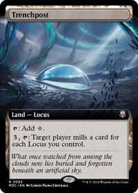 Trenchpost (Extended Art) (Ripple Foil) (83) [Modern Horizons 3 Commander]