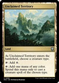 Unclaimed Territory (Ripple Foil) (399) [Modern Horizons 3 Commander]