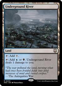 Underground River (Ripple Foil) (400) [Modern Horizons 3 Commander]