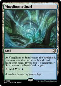 Vineglimmer Snarl (Ripple Foil) (405) [Modern Horizons 3 Commander]