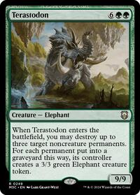 Terastodon (Ripple Foil) (249) [Modern Horizons 3 Commander]
