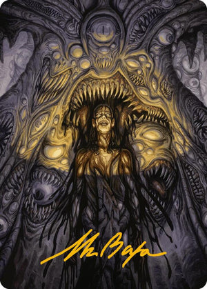Chthonian Nightmare Art Card (Gold-Stamped Signature) (37) [Modern Horizons 3 Art Series]