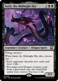 Junji, the Midnight Sky (Ripple Foil) (199) [Modern Horizons 3 Commander]
