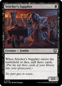 Stitcher's Supplier (Ripple Foil) (204) [Modern Horizons 3 Commander]