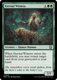 Eternal Witness (Ripple Foil) (227) [Modern Horizons 3 Commander]