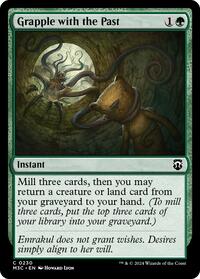 Grapple with the Past (Ripple Foil) (230) [Modern Horizons 3 Commander]