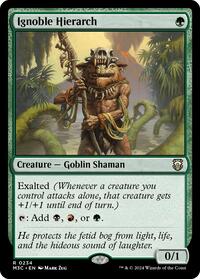 Ignoble Hierarch (Ripple Foil) (234) [Modern Horizons 3 Commander]