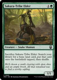 Sakura-Tribe Elder (Ripple Foil) (243) [Modern Horizons 3 Commander]