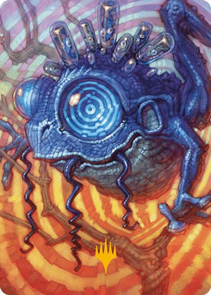 Psychic Frog Art Card (Gold-Stamped Planeswalker Symbol) (41) [Modern Horizons 3 Art Series]
